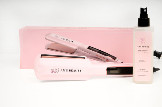 AMG HAIR BUNDLE straightener and heat protector